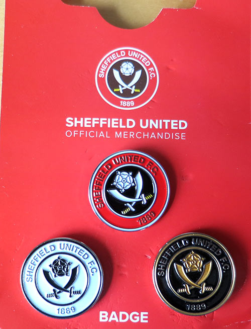 sheffield united fc pin badge значок