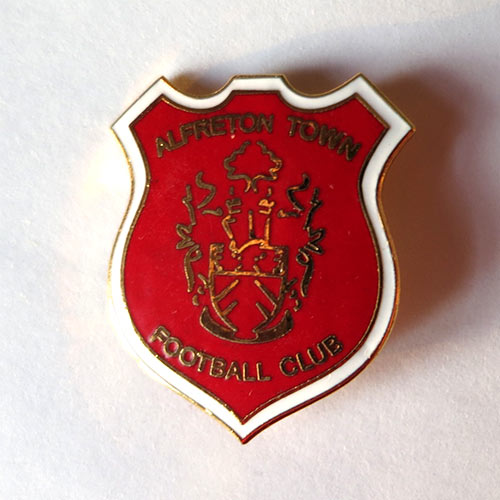 alfreton town fc pin badge значок