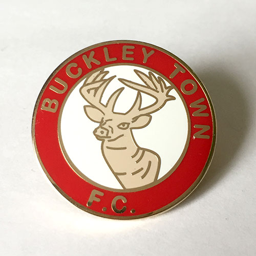 buckley town fc pin badge значок Бакли Таун