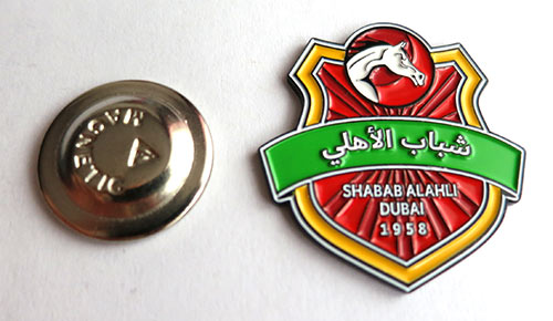 Shabab Al Ahli pin значок