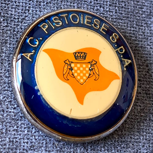 pistoiese pin значок Пистоезе 2002 года