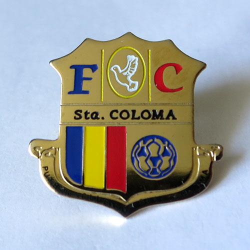 santa coloma fc pin значок Санта-Колома