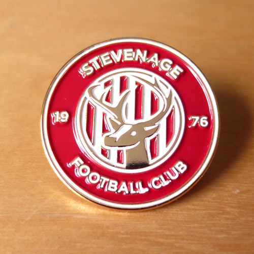 stevenage fc pin badge значок Стивенейдж