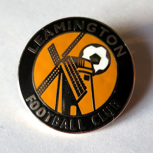 leamington fc pin badge значок