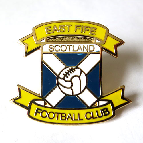 east five fc pin badge