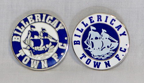 Billericay Town pin badges