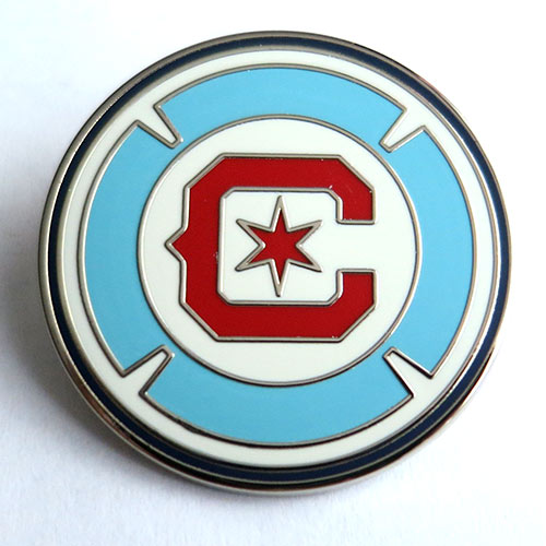 chicago fire fc pin значок Чикаго Файр