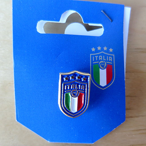 italy football federation pin