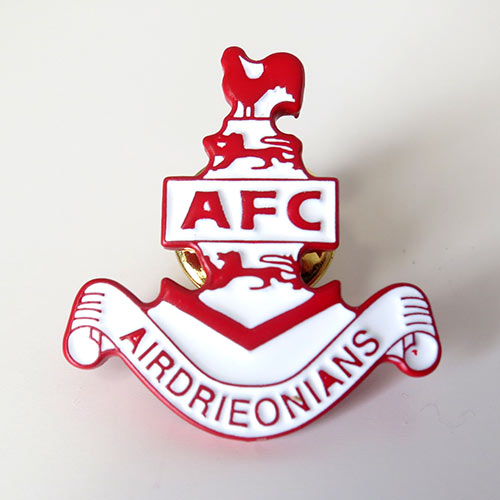 airdrieonians fc pin значок