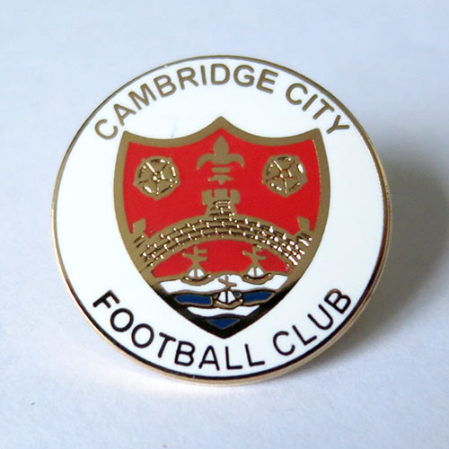 cambridge city pin badge значок Кембридж Сити