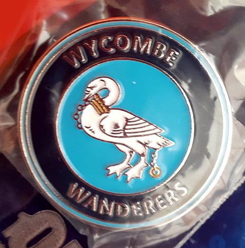 Wycombe Wanderers fc pin значок Уиком