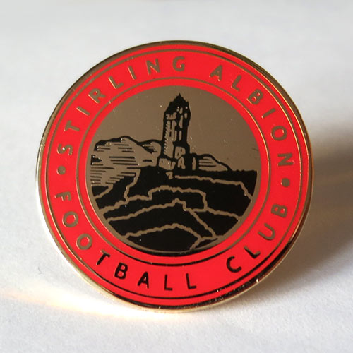 stirling albion fc pin badge значок
