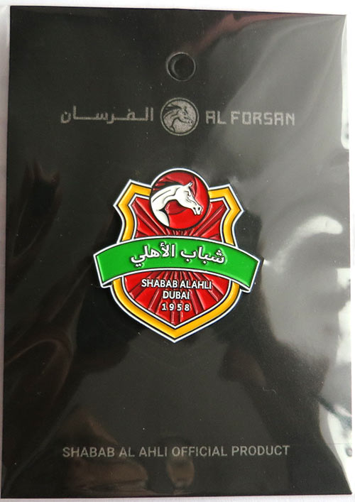 Shabab Al Ahli pin значок